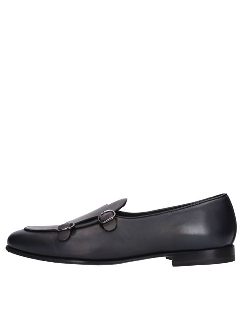 Leather loafers BARRETT | 201U108.28VERDE BOTTIGLIA